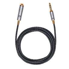 오엘바흐 I-JACK EX 63 500 6.3mm / 6.3mm 휴대용 헤드폰 케이블 연장선 5m, 35504, black