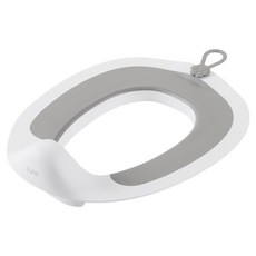 톨스토이 큐티슬림 배변훈련 유아 변기 보조 시트, 그레이