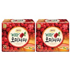 NOKCHAWON 綠茶園 五味子茶隨身包, 10g, 20入, 2盒