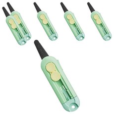 마다꾸미 다용도 안전 커터칼, 그린, 6개