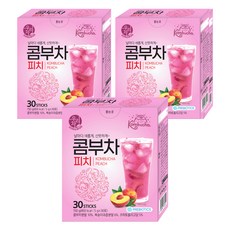 우리차 피치 콤부차, 5g, 30개입, 3개