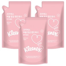 Kleenex Bubble潔淨洗手慕斯補充包 蘋果香, 3個, 450ml