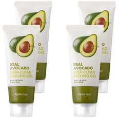 팜스테이 리얼 아보카도 딥 클리어 필링 젤, 100ml, 4개