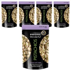 Wonderful PISTACHIOS 胡椒, 150g, 5個