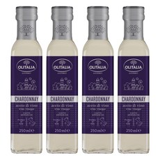 올리타리아 샤도네이 와인식초, 4개, 250ml