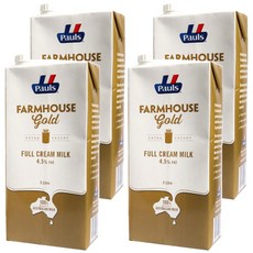 Pauls Farmhouse Gold保久乳, 1L, 4瓶