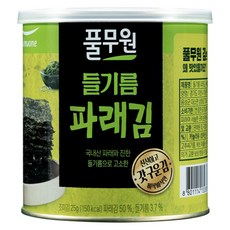 풀무원 파래김 캔, 25g, 1개