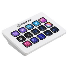 elgato Stream Deck MK.2串流直播控制台 白色款 15鍵, 20GBA9901, 1個