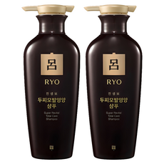 RYO 呂 真蔘寶頂級人蔘洗髮精 中乾性髮質用, 400ml, 2瓶
