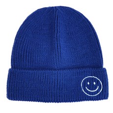 Woojooi 孩童笑臉刺繡毛帽