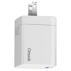 amuok 艾默克 33W GaN 迷你急速充電器, 白色, 1個
