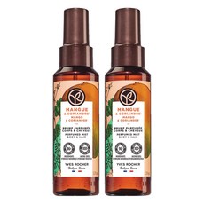 YVES ROCHER 伊夫黎雪 香體和頭髮噴霧芒果香菜香味, 100ml, 2瓶