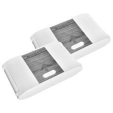 Gogoblanc 便攜式 36W LED 紫外線凝膠美甲燈, 白色, 2個