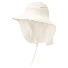 SUN GLADE 成人抗UV加寬水上活動護頸帽, 象牙白