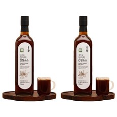 고스락 유기농 장아찌 간장소스, 2개, 750ml