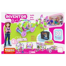 Engino 安捷積木 發明者女孩系列 夢幻三十組合 益智玩具, 1組
