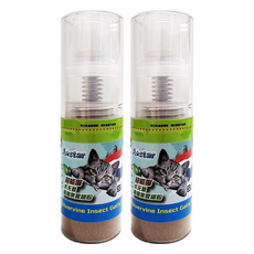 A star 超能喵細粉, 2瓶, 35ml, 木天蓼蟲癭果實