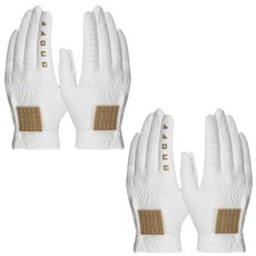 온오프 여성용 OG9225 골프장갑 양손용 세트, 2세트, 베이지