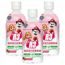 維維樂 R3 幼兒活力平衡飲, 草莓奇異果口味, 350ml, 補充水分電解質, 添加葡聚醣和鋅, 3瓶