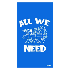 Daynic 運動特大海灘巾, 1個, BT 6 ALL WE NEED