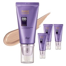 THE FACE SHOP 菲詩小舖 fmgt魔法遮瑕BB霜 SPF20 PA++, V203 Natural Beige, 45ml, 4條