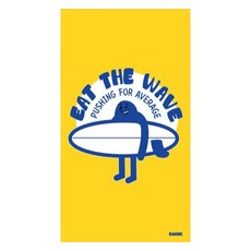 Daynic 海灘巾 1800 x 1000 mm, 1個, BT 7 EAT THE WAVE