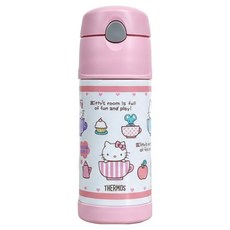 THERMOS 膳魔師 保冷瓶 無袋, B2011PK-WB, 370ml, 1個