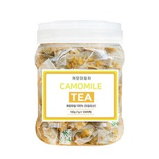 簡易三角包裝洋甘菊茶, 1g, 100入, 1個