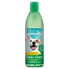 TROPICLEAN 鮮呼吸 潔牙水 無需刷牙 有助於抵抗牙菌斑和牙垢, 473ml, 1瓶