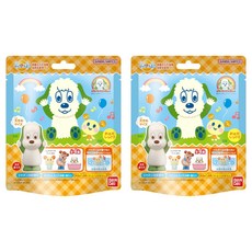 BANDAI 汪汪醬 泡澡球公仔 玩具, 115g, 2個