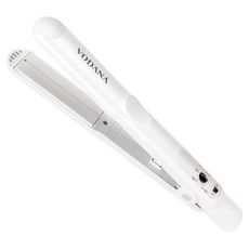 VODANA Soft Bar陶瓷負離子直髮造型夾, 白色 灰色, VS21WWGFV