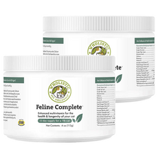 WHOLISTIC 護你姿 綜合維生素 全齡貓, 33天份量 4oz(113g), 綜合營養劑, 2罐