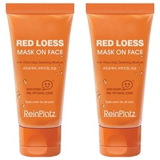 ReinPlatz 黃土可撕式保濕面膜, 1入, 2個