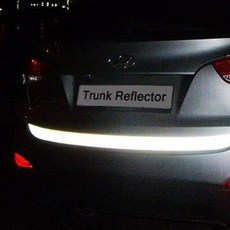 RACETECH Trunk Reflector Sticker 反光貼 E. Korando C(Trunk Reflector) 銀色反光