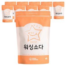 소다스쿨 워싱소다 세탁세제, 1kg, 10개