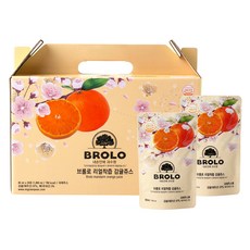 BROLO Real Juice 柑橘汁立袋式, 90毫升, 20個