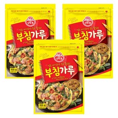 오뚜기 부침가루, 500g, 3개