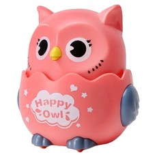 Nice u 毛樂趣 貓頭鷹玩具 尺寸8x7x7cm, 顏色隨機, 1個