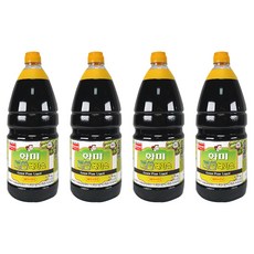 화미 매실 엑기스 5배, 1.75kg, 4개