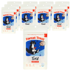 닥터펠리스 포캣트릿 동결건조간식, 참치, 25g, 10개