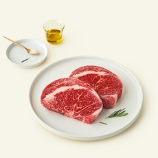 미국산 프라임 립아이 등심 스테이크용 (냉장), 500g, 1개
