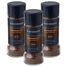 DAVIDOFF 大衛杜夫 即溶義式濃縮咖啡57, 100g, 1罐, 3罐