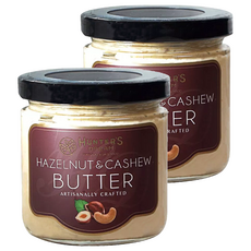 獵人谷之夢 現壓雙優榛果腰果堅果醬, 200g, 2罐