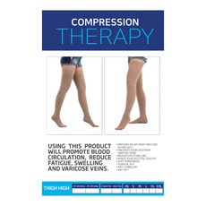 미라이프 의료용 압박스타킹 발트임 20~30mmHg 베이지, 1개, 허벅지형