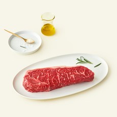 미국산 프라임 채끝 스테이크용 (냉장), 300g, 1개