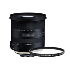 탐론 캐논렌즈 10-24mm F/3.5-4.5 Di II VC HLD B023 + 겐코 필터 RealPro UV 77mm, 렌즈(B023), 필터(RealPro UV)