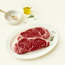 미국산 프라임 채끝 스테이크용 (냉장), 500g, 1개