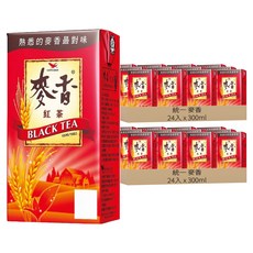 統一 麥香 紅茶, 300ml, 48入