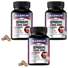 Magnum ROEL 威樂 黑瑪卡 Prime 2400 120錠, 3個, 120g