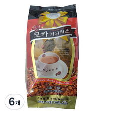 청은 베니스 자판기용 모카커피믹스, 1kg, 6개, 1개입